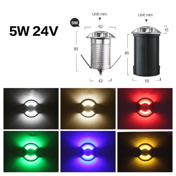 Stainless Steel Recessed Lawn Lamp Garden Lamp Ground Lamp