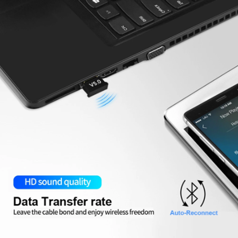 Desktop Computer Notebook Audio File Receiver Transmitter