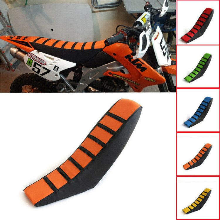 Couverture de siège de moto hors route Sac de siège double Coussin PVC