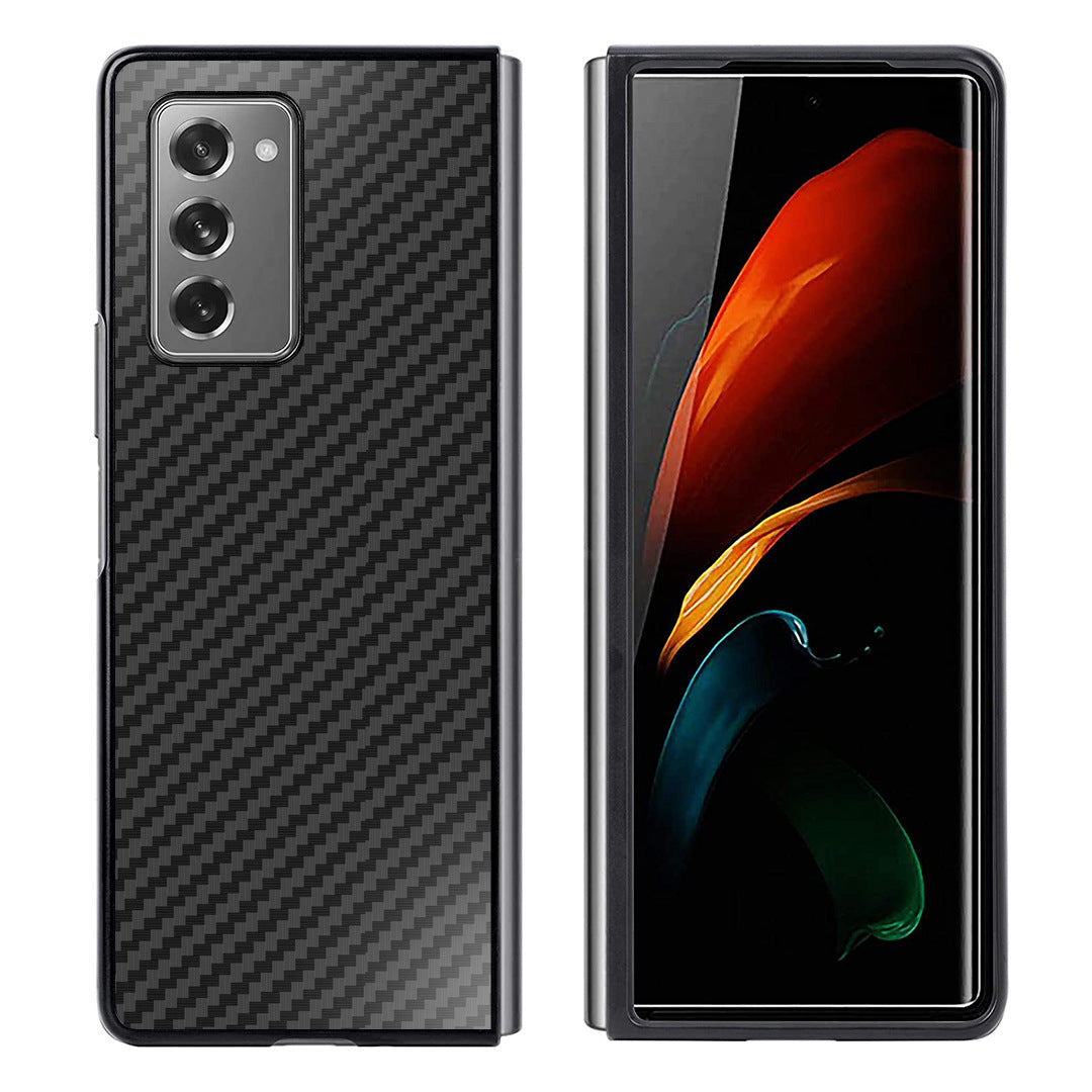 5G Écran pliant Téléphone mobile F9160 Modèle de fibre de carbone anti-dérapante