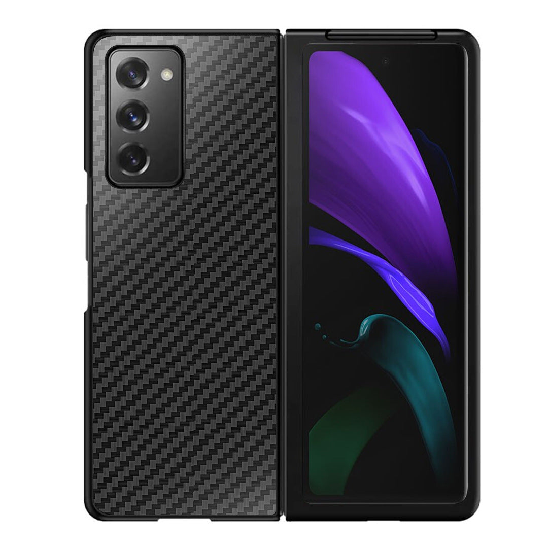 5G Écran pliant Téléphone mobile F9160 Modèle de fibre de carbone anti-dérapante
