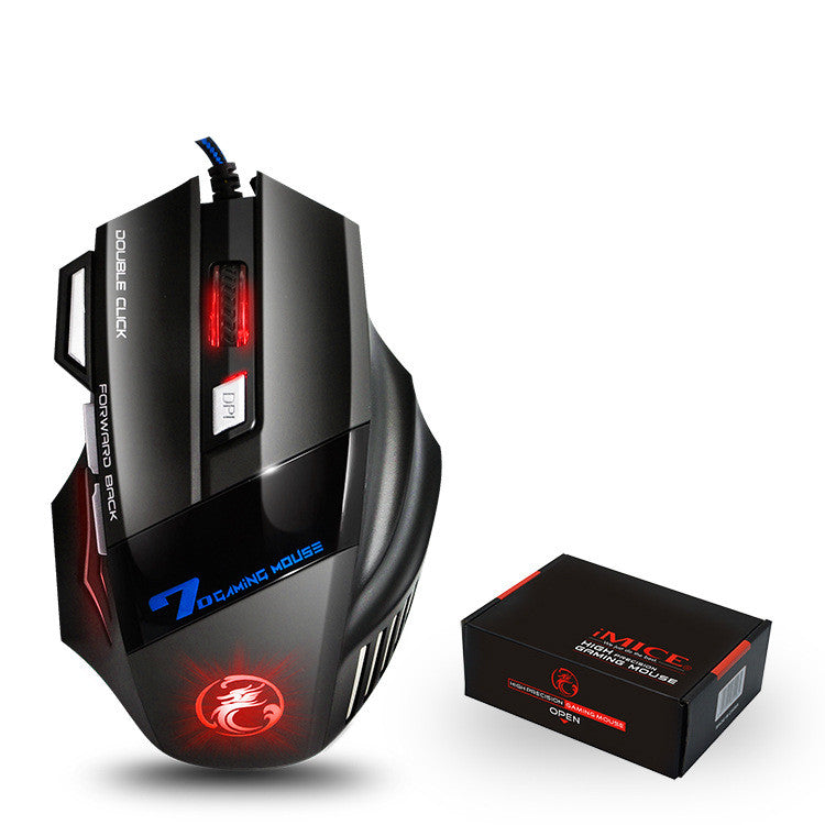 Couleur RGB Respirer lumière jeu silencieux jeu souris