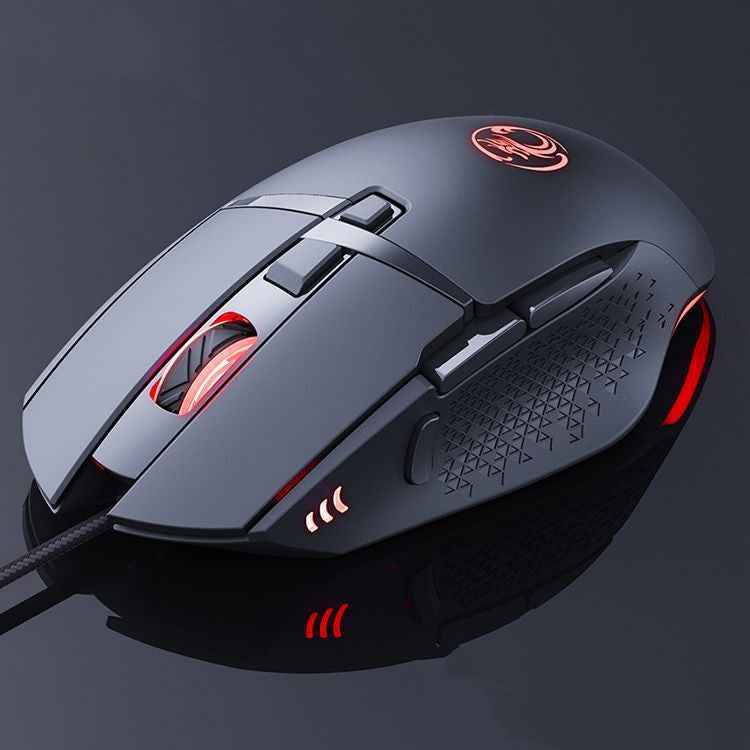 Couleur RGB Respirer lumière jeu silencieux jeu souris