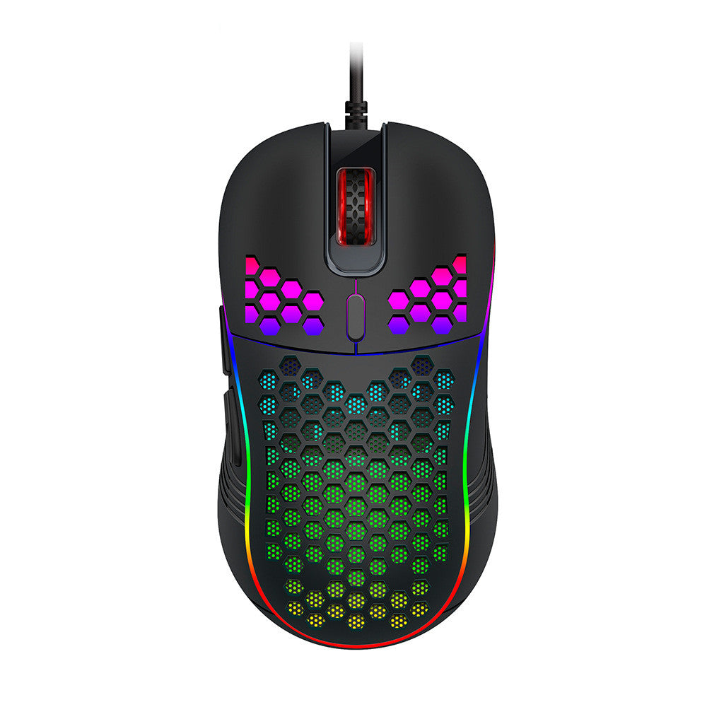 Couleur RGB Respirer lumière jeu silencieux jeu souris