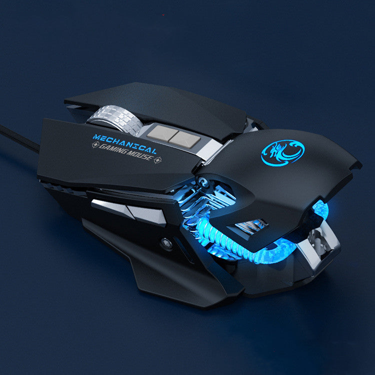 Couleur RGB Respirer lumière jeu silencieux jeu souris