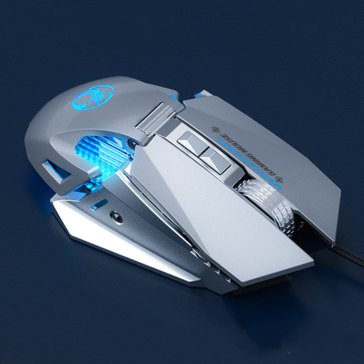 Couleur RGB Respirer lumière jeu silencieux jeu souris