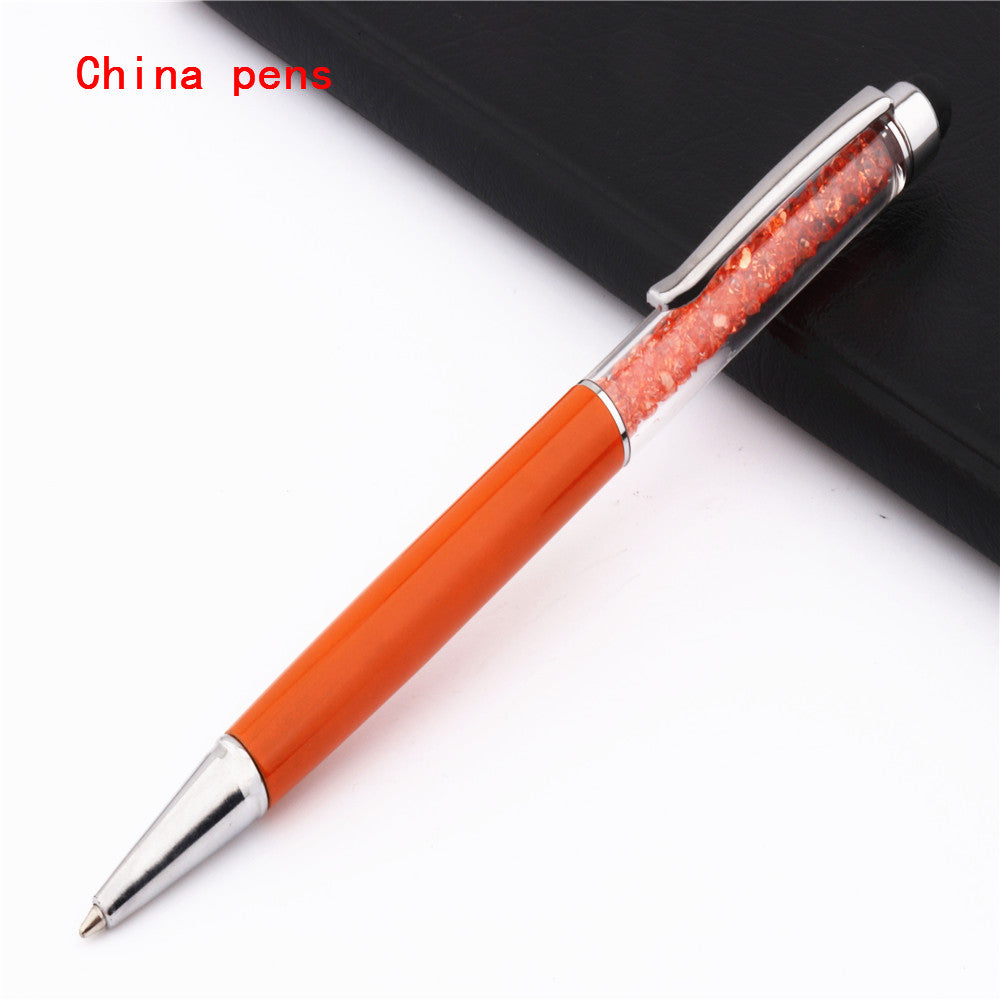 Stylo d'écran tactile capacitif en cristal de luxe