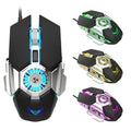 Macro Programmation RGB Souris filaire de poulet lumineux