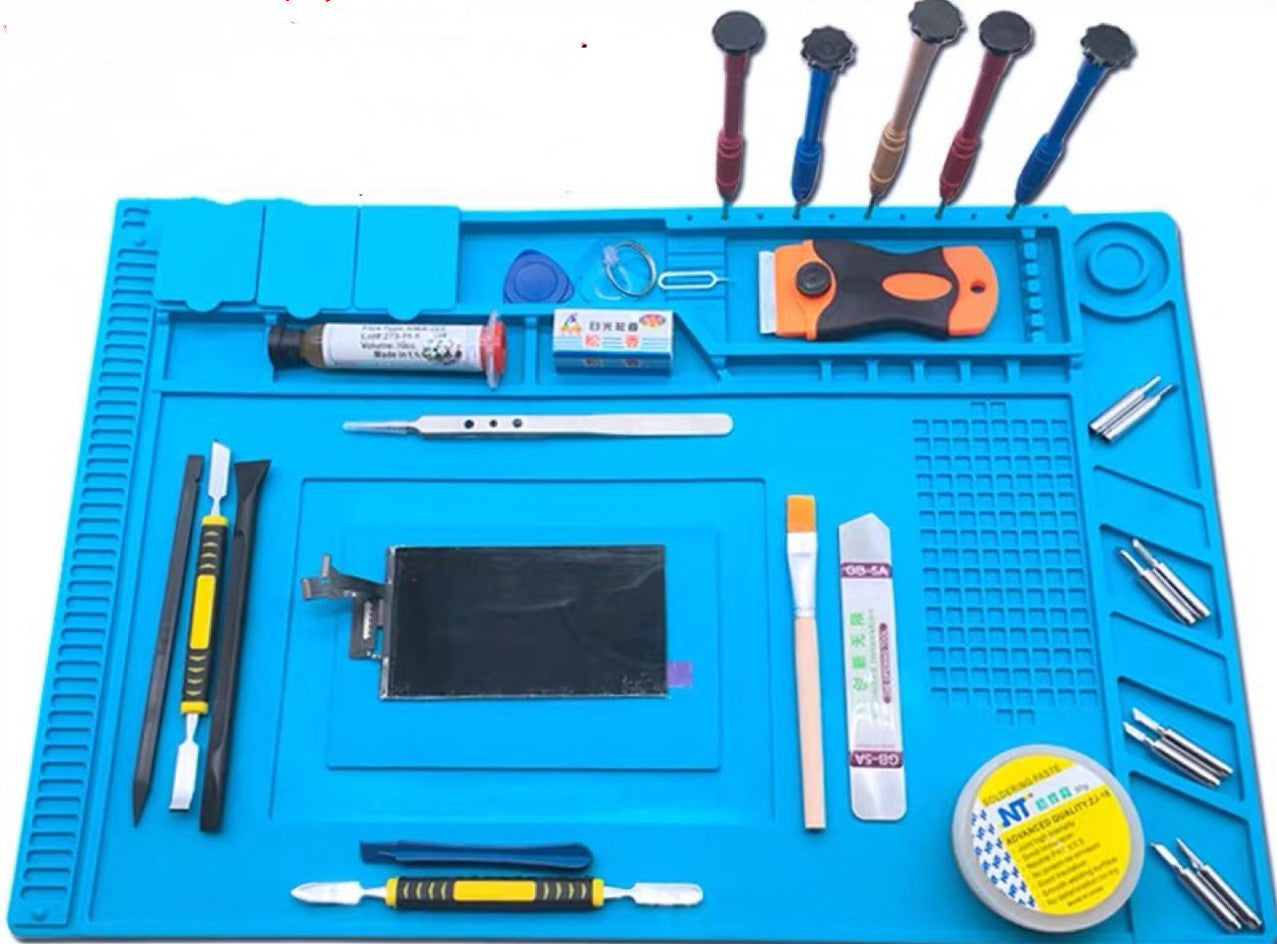 Réparateur d'ordinateur de téléphone mobile Mat de travail d'isolation thermique magnétique