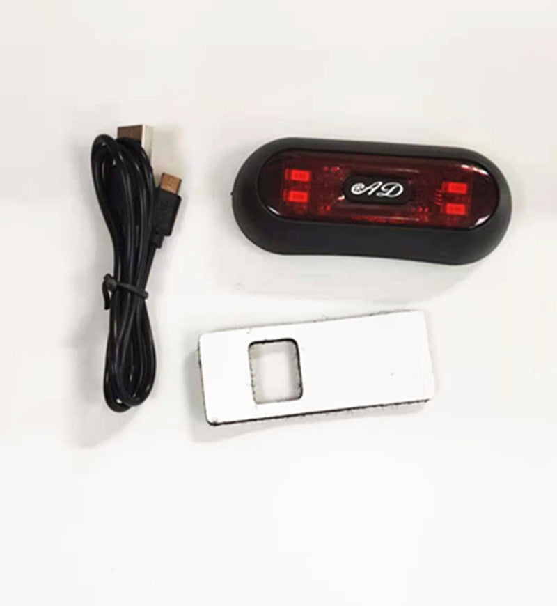 Casque de moto Tail lumière avertissement lumière