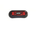 Casque de moto Tail lumière avertissement lumière