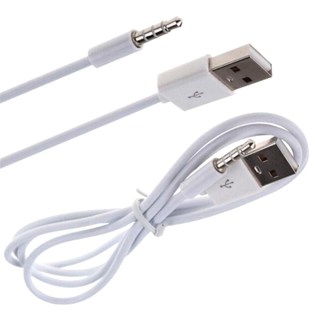 Voiture MP3 3.5mm Homme AUX Audio Socket Jack to USB 2.0 femelle convertisseur câble Corde de voiture Interi