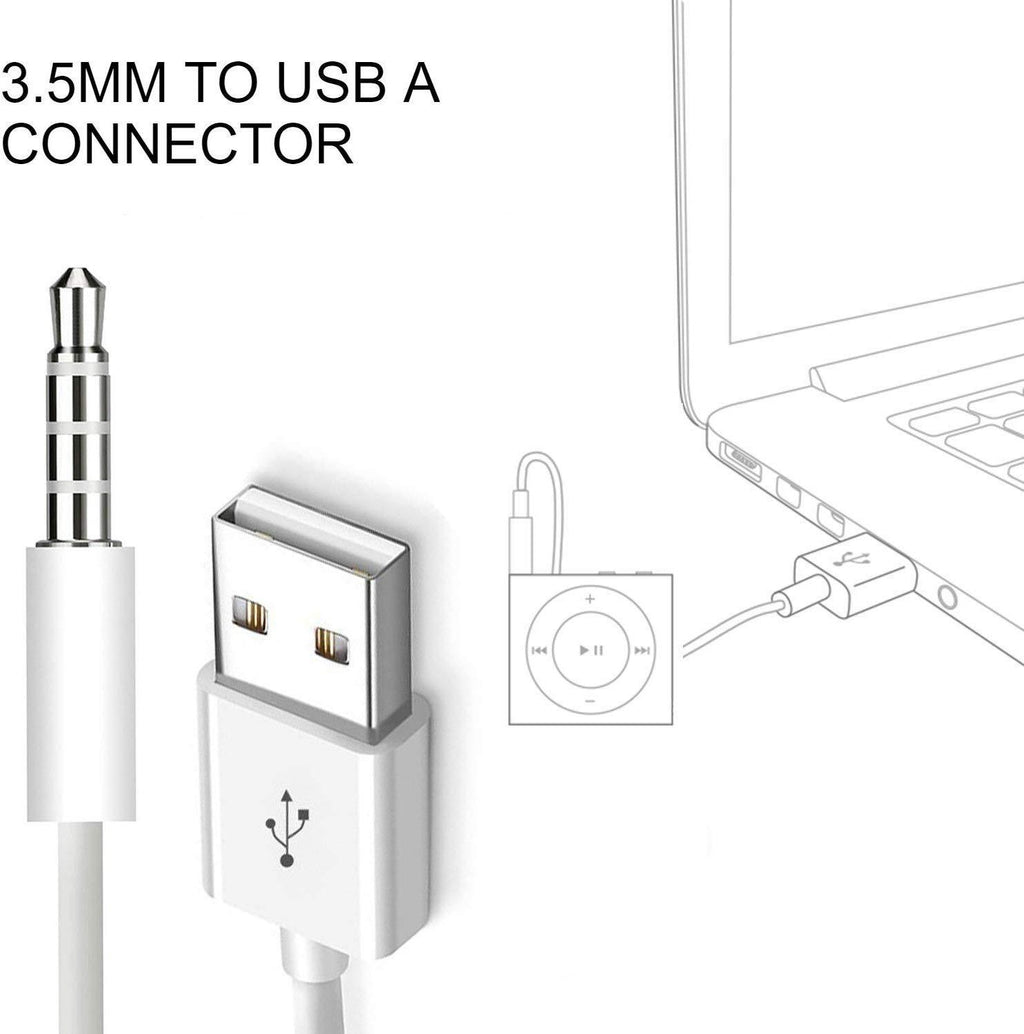 Voiture MP3 3.5mm Homme AUX Audio Socket Jack to USB 2.0 femelle convertisseur câble Corde de voiture Interi