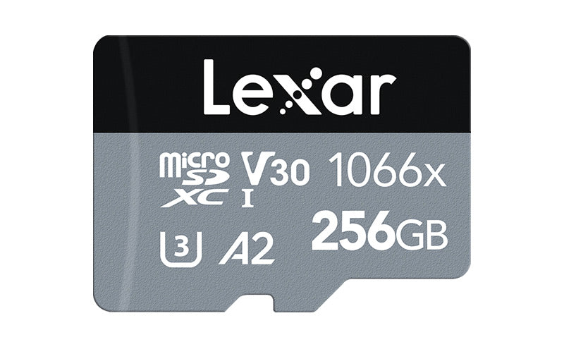 Lexar 1066x Tf Card 32G 64G 128G 256G UAV HD 4K A2 U3 Carte mémoire