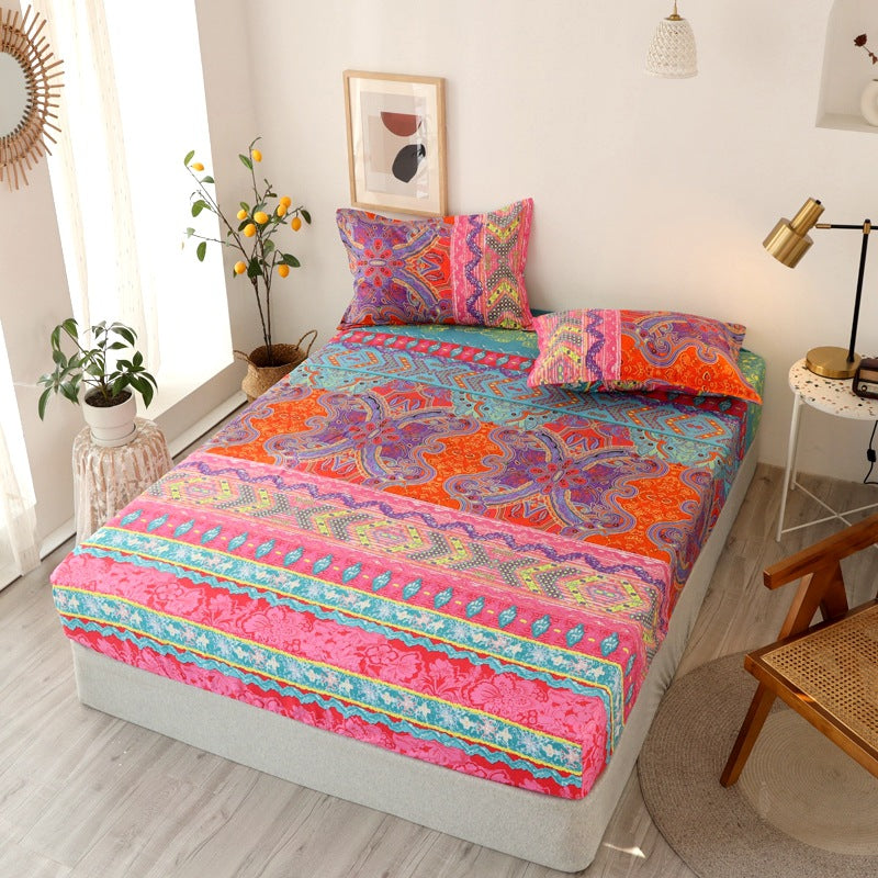 Couvre-matelas fixe multi-dimensions antipoussière