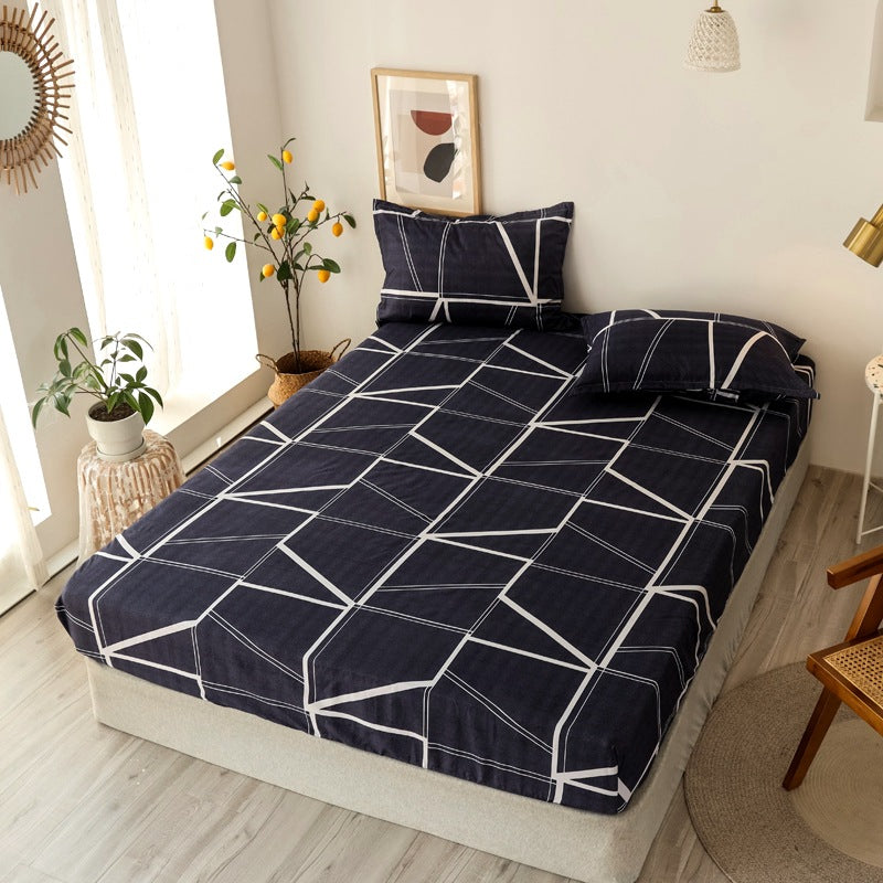 Couvre-matelas fixe multi-dimensions antipoussière