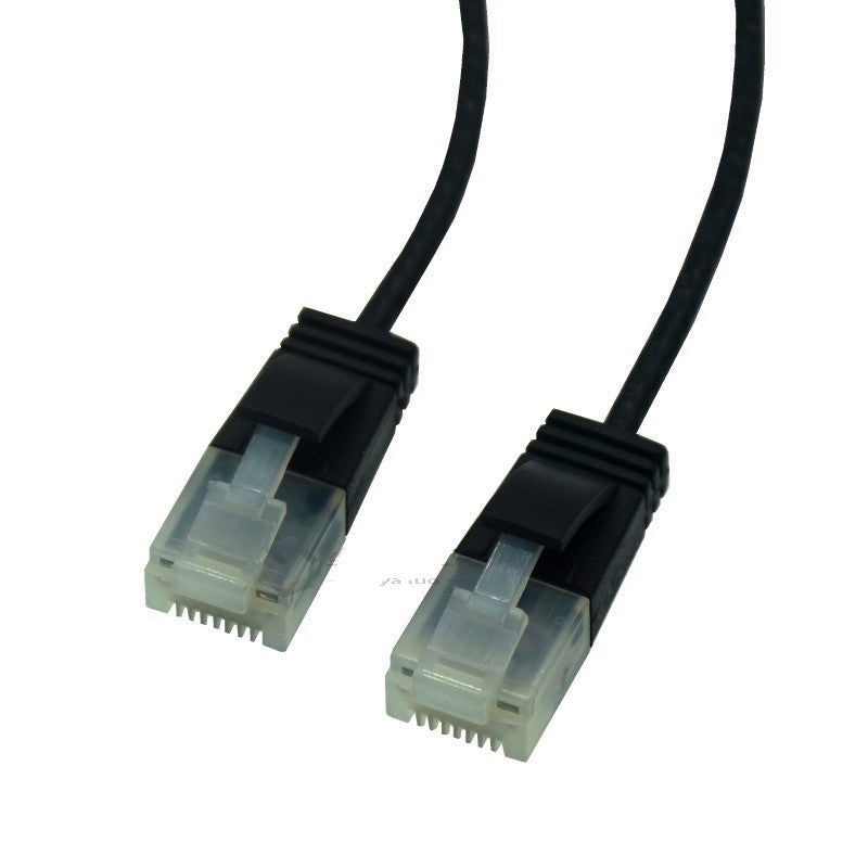 Câble Ethernet superfine ltra Slim Cat6 RJ45 Angle droit TP