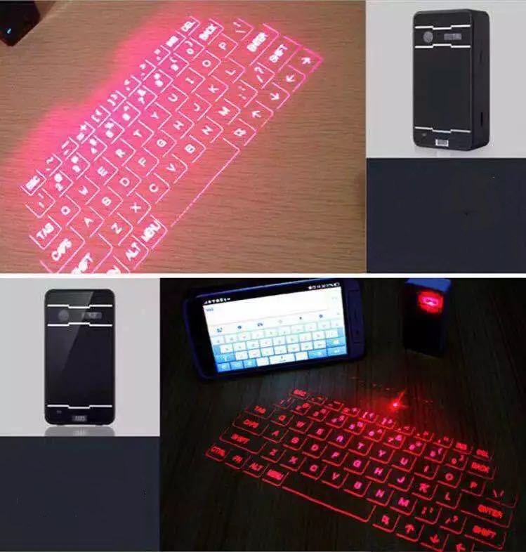 Projection laser Projection virtuelle Bluetooth sans fil