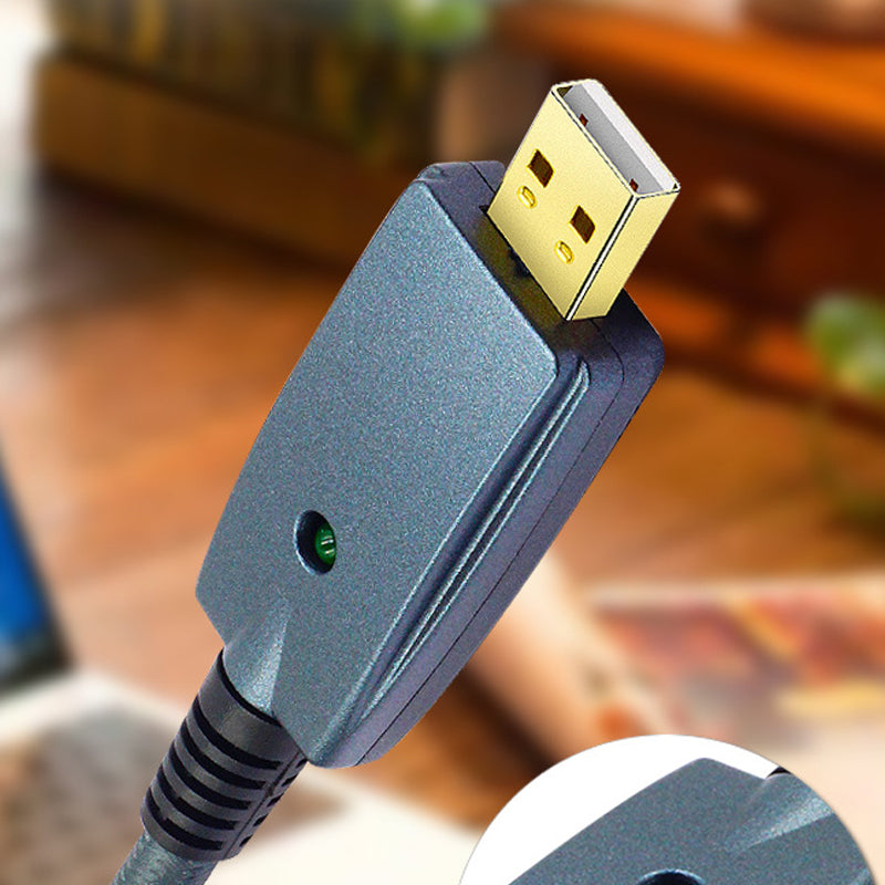 Ordinateur portable USB mâle à 6.35MM Guitar mâle câble d'enregistrement audio