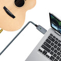 Ordinateur portable USB mâle à 6.35MM Guitar mâle câble d'enregistrement audio