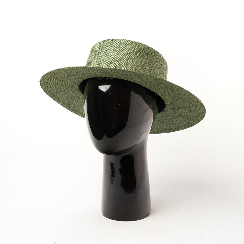European And American Light Body Treasure Treasure Grass Plat Top Straw Hat