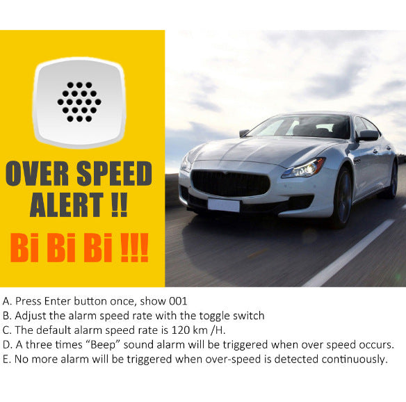 Car Head-Up Display GPS Speedometer