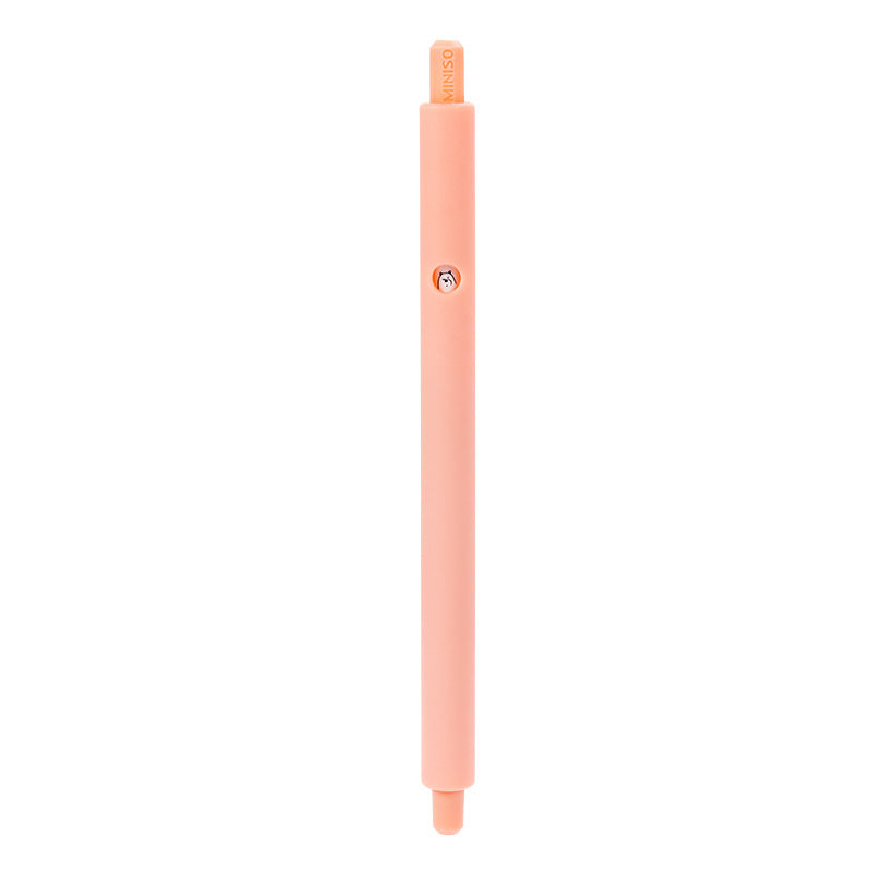 MINISO Color Papeterie Black signe stylo mignon caricature Bare Bear Presse Gel stylo