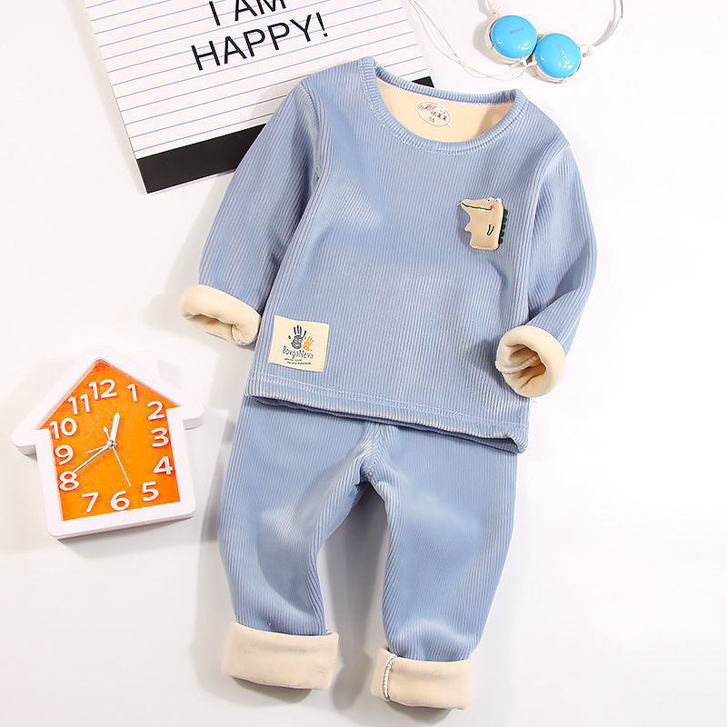 Sous-vêtements thermiques Suit Baby Plus Velvet rembourré