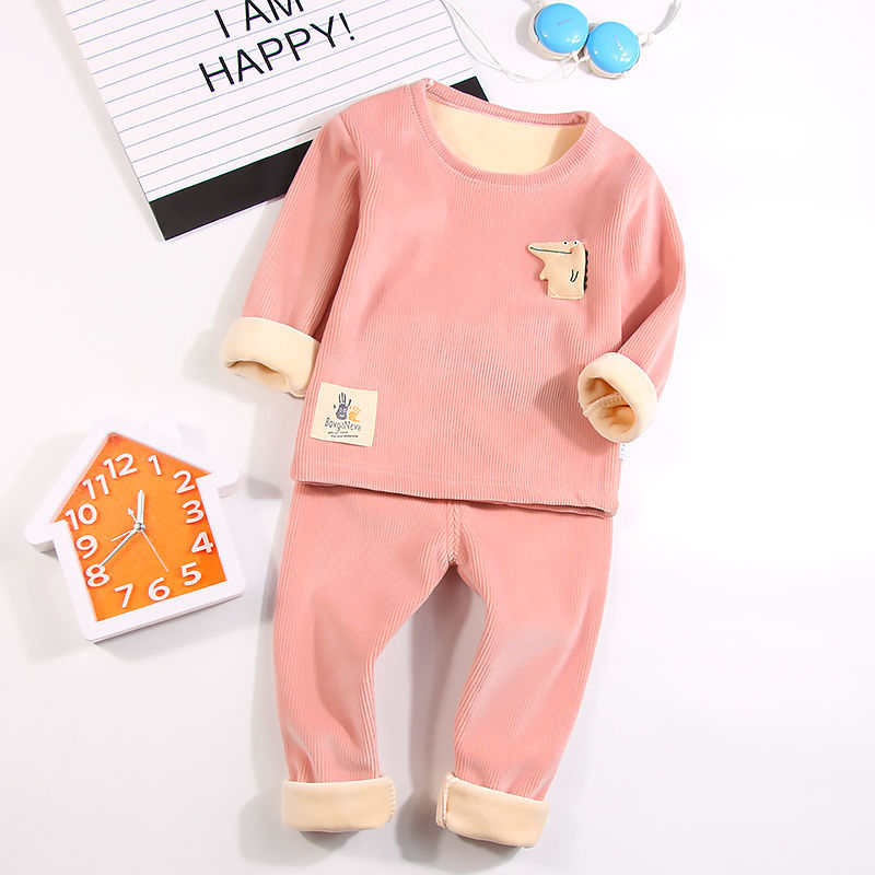 Sous-vêtements thermiques Suit Baby Plus Velvet rembourré