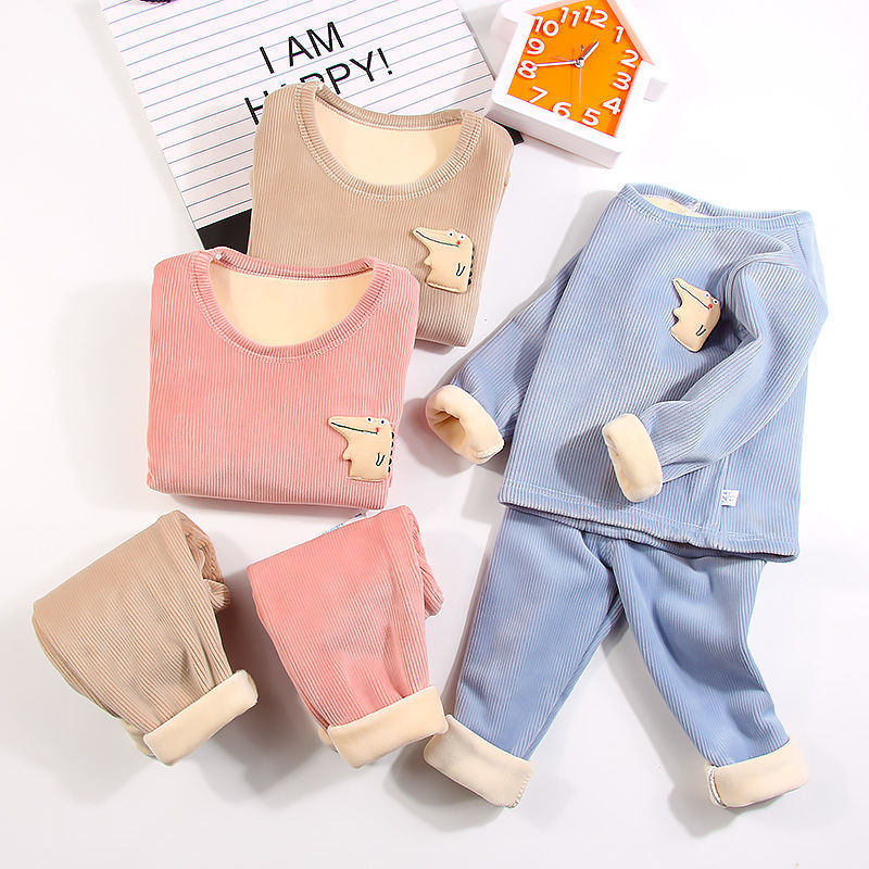 Sous-vêtements thermiques Suit Baby Plus Velvet rembourré