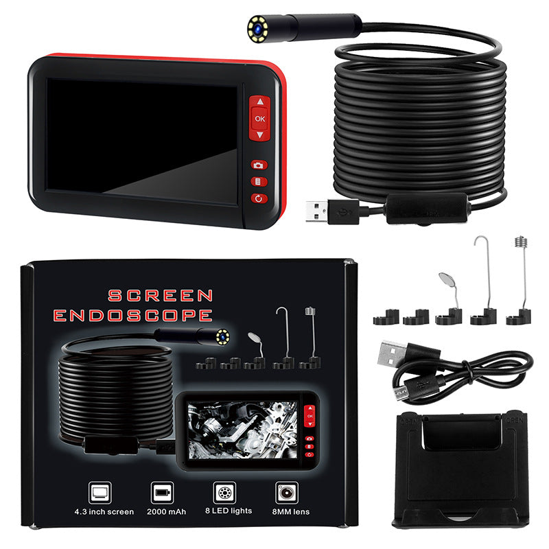 Téléphone mobile Wifi Endoscope HD Caméra Industriel Pipeline Détecteur de Voitures