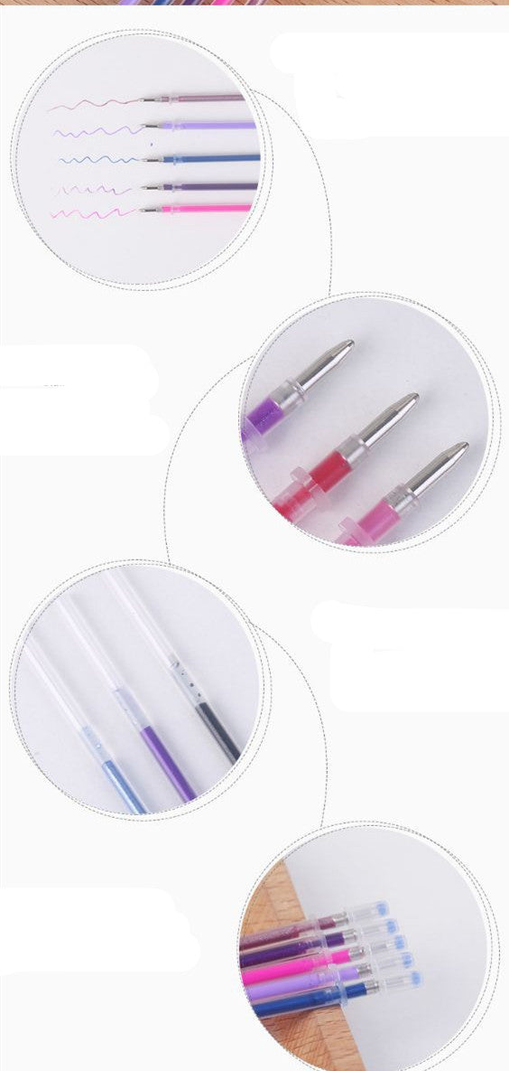 Gel givrant 48-Color Fluorescent High-Gloss Hand Account Recharge