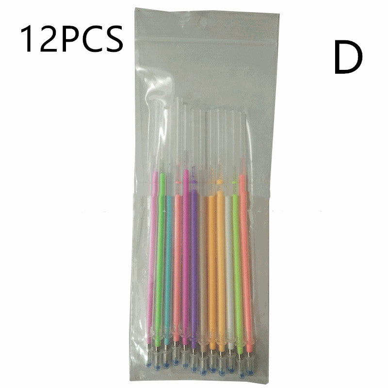 Gel givrant 48-Color Fluorescent High-Gloss Hand Account Recharge
