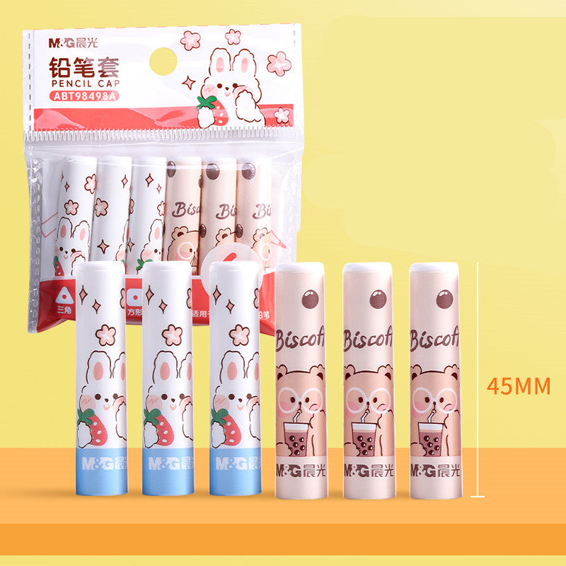 Stylo universel Cap Stylo à manches allongée Stylo porte-stylo Cap pour enfants
