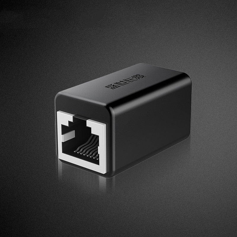 Adaptateur de câble réseau RJ45 Réseau large bande Connecteur de prise à double passage droit
