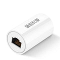 Adaptateur de câble réseau RJ45 Réseau large bande Connecteur de prise à double passage droit