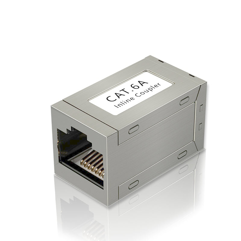 Câble réseau vers l'adaptateur d'extension de connecteur RJ45 Network Gigabit Dual-pass Cryst
