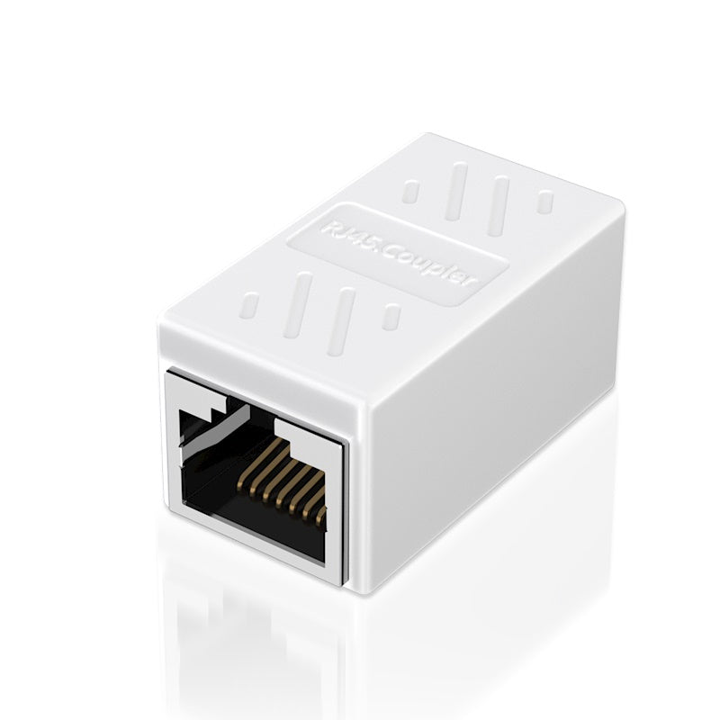 Câble réseau vers l'adaptateur d'extension de connecteur RJ45 Network Gigabit Dual-pass Cryst