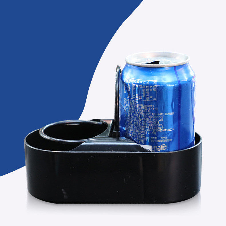 Porte-bouteille portable double trou de voiture
