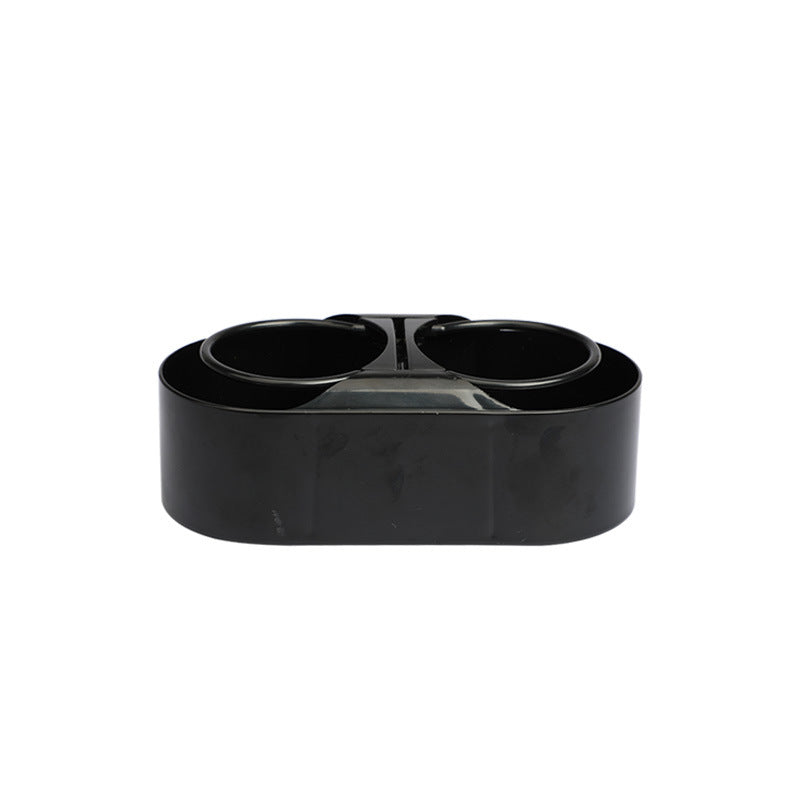 Porte-bouteille portable double trou de voiture