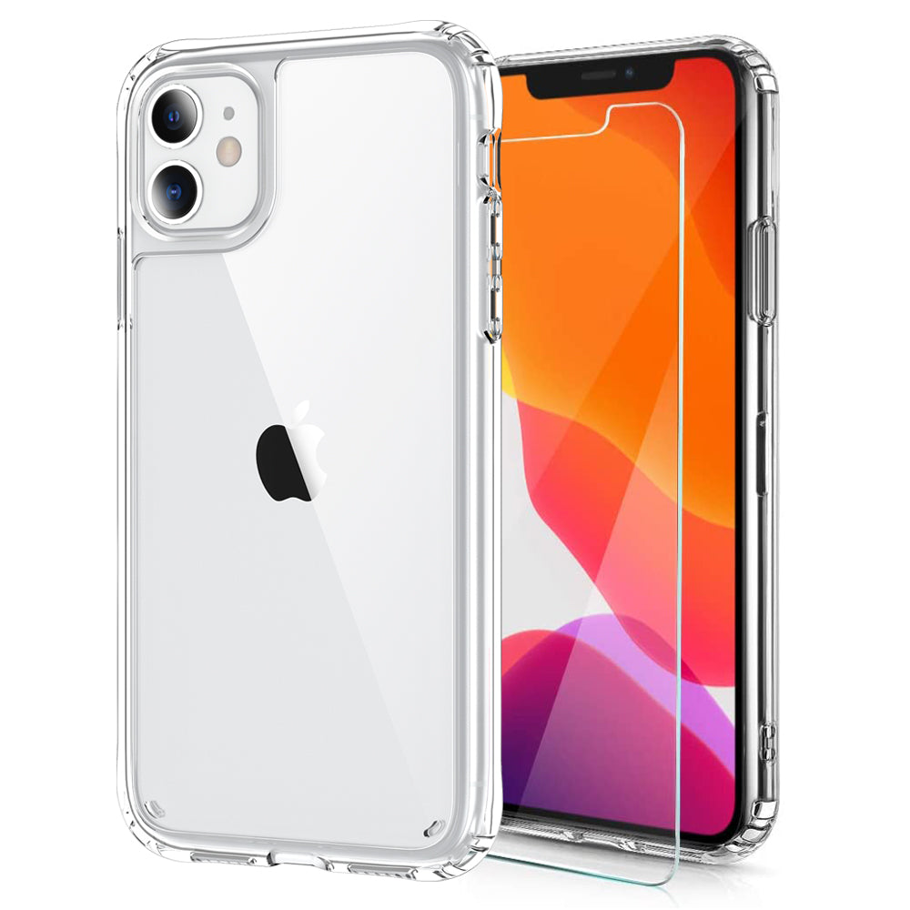 Étui de téléphone portable transparent en acrylique à quatre bobines