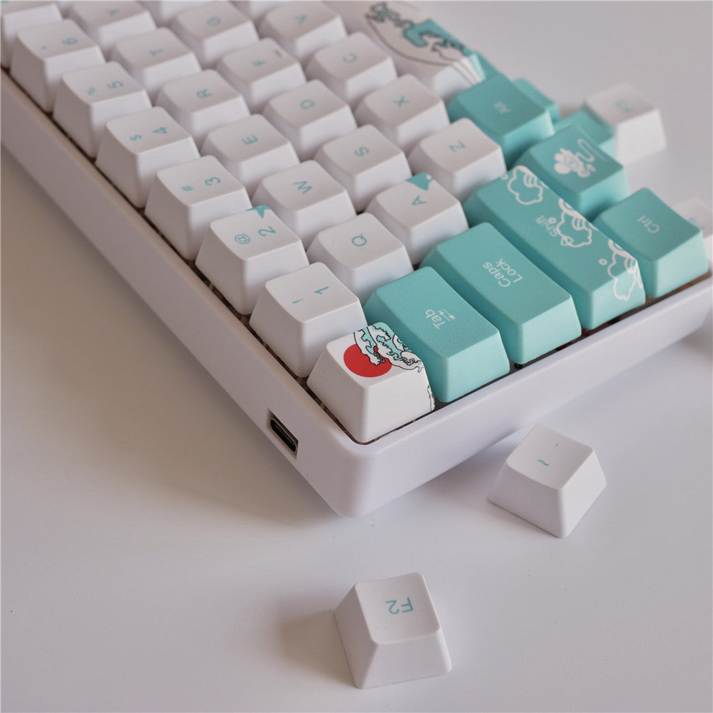 Clavier mécanique Coral Sea Keycap