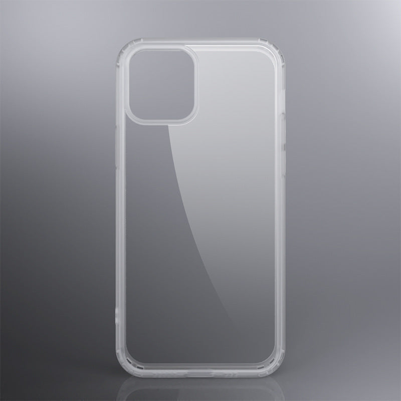 Manche de protection Tpu transparente en cristal à trous fins