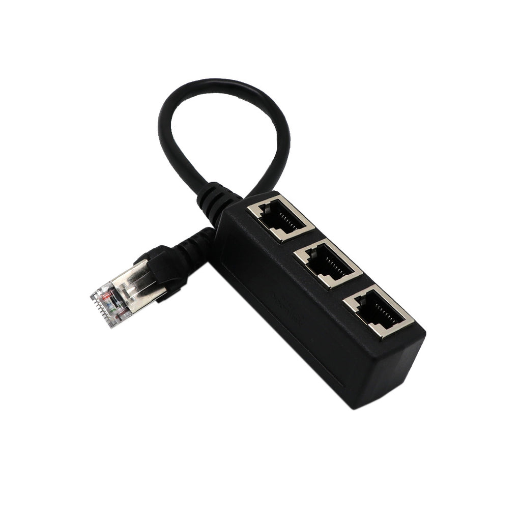 Réseau câble adaptateur câble ligne de connexion One Homme 3 bus CATE 6 ligne