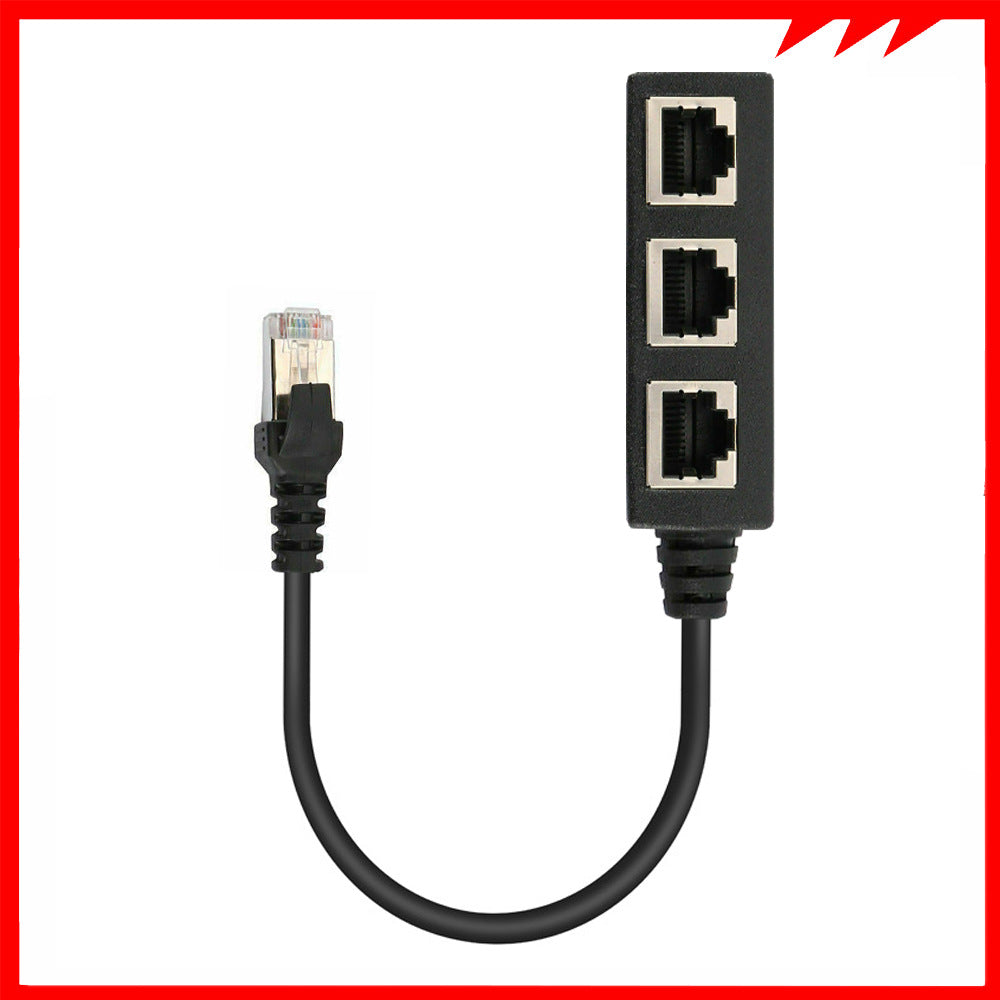 Réseau câble adaptateur câble ligne de connexion One Homme 3 bus CATE 6 ligne