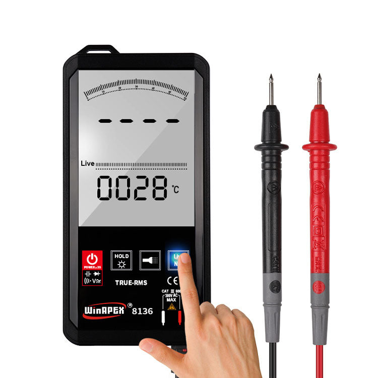 Hanyan 8136 Multimètre numérique intelligent à grande échelle