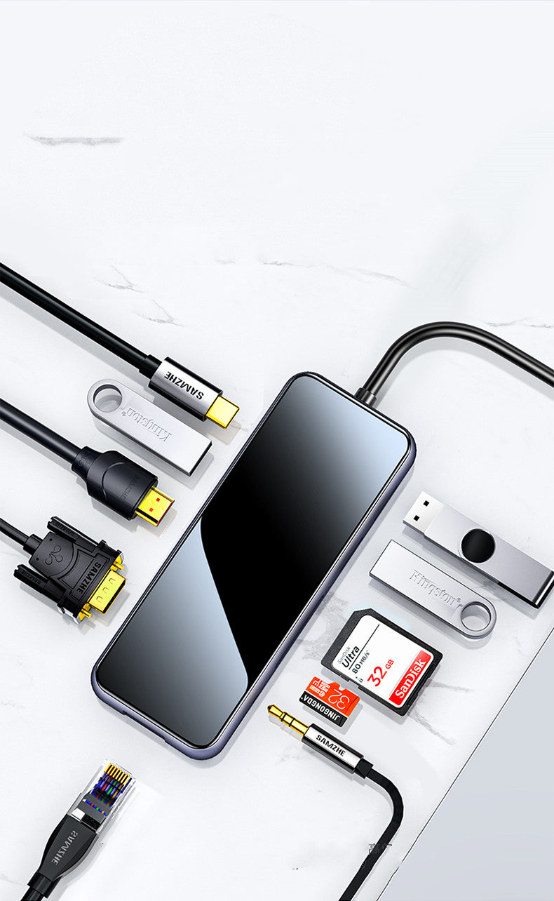 Adaptateur multi-interface Typec Expansion Dock Converter