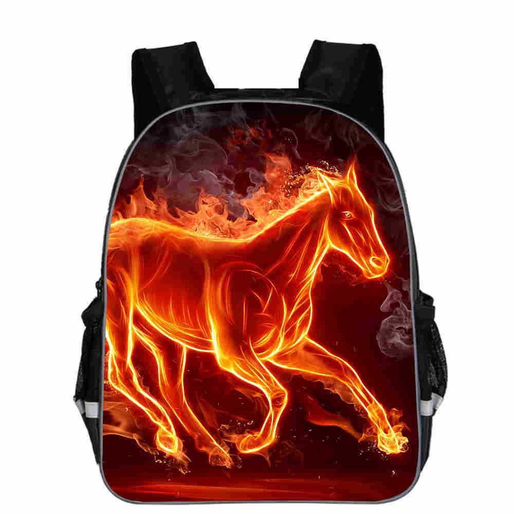 Horse Schoolbag Animal Head High School Junior High School Primary School Toddler Carto