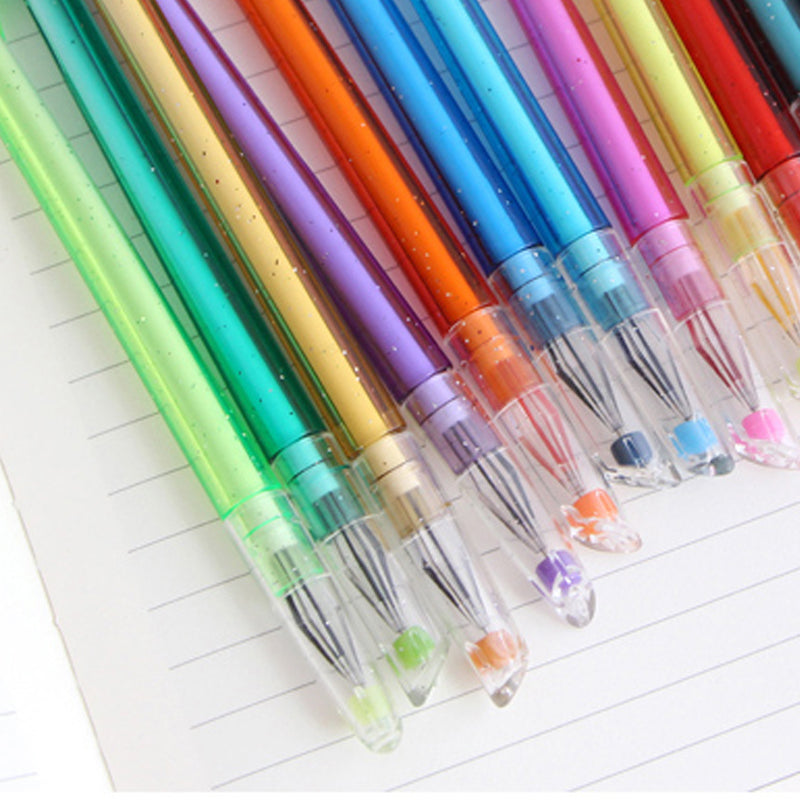 Feutre mignon Peacock Couleur Gel stylo avec renouvellement remplaçable