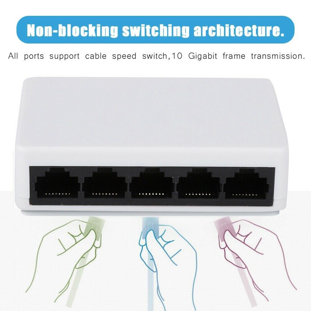Interrupteur Ethernet 100 Mbps